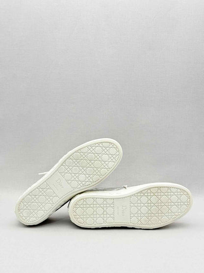 DIOR Low Top Metallic Silver Size EU 41 Sneakers