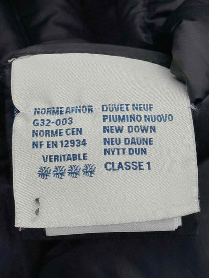 MONCLER Black Quilted Size US 0 Jacket