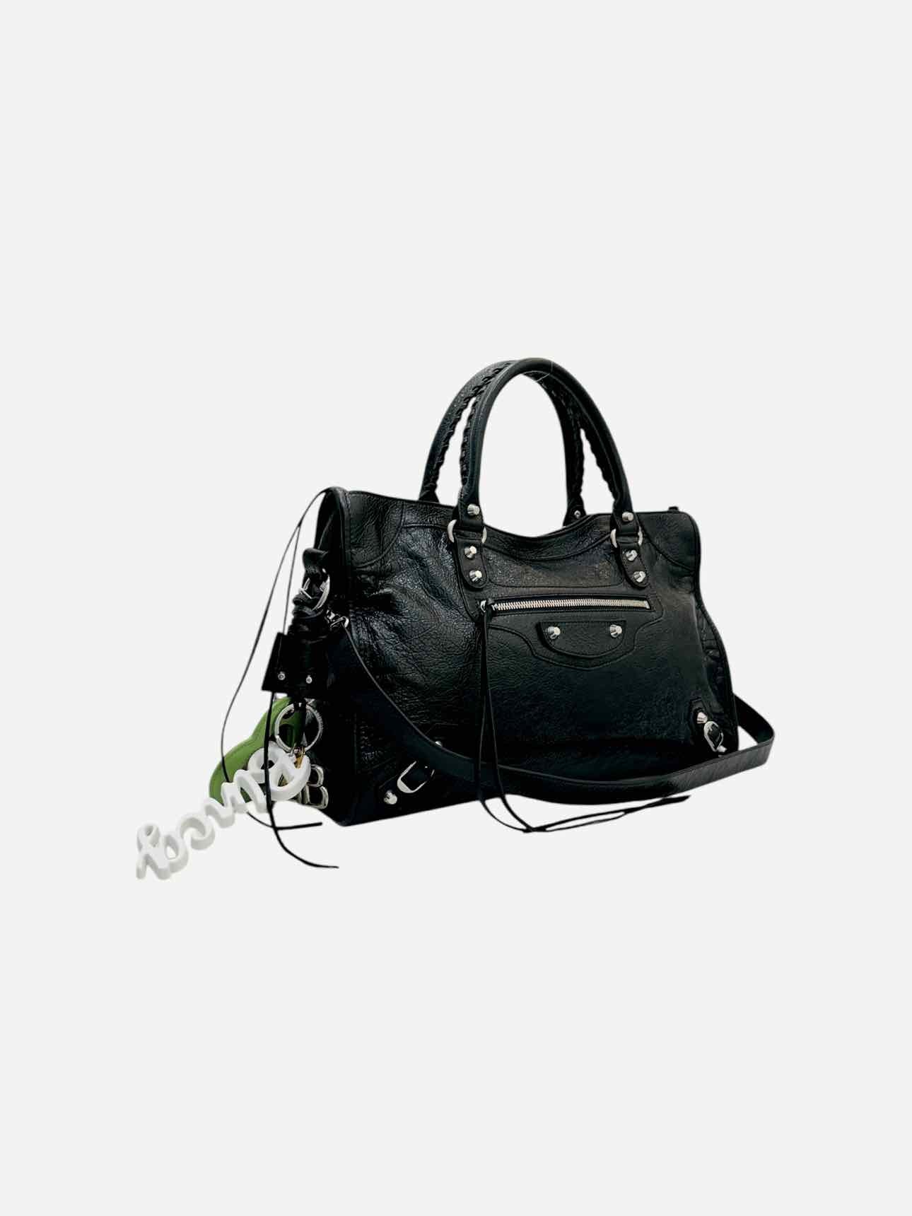 BALENCIAGA Le City Black Top Handle