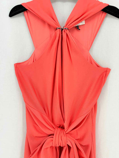 HALSTON Orange Size US 4 Long Dress