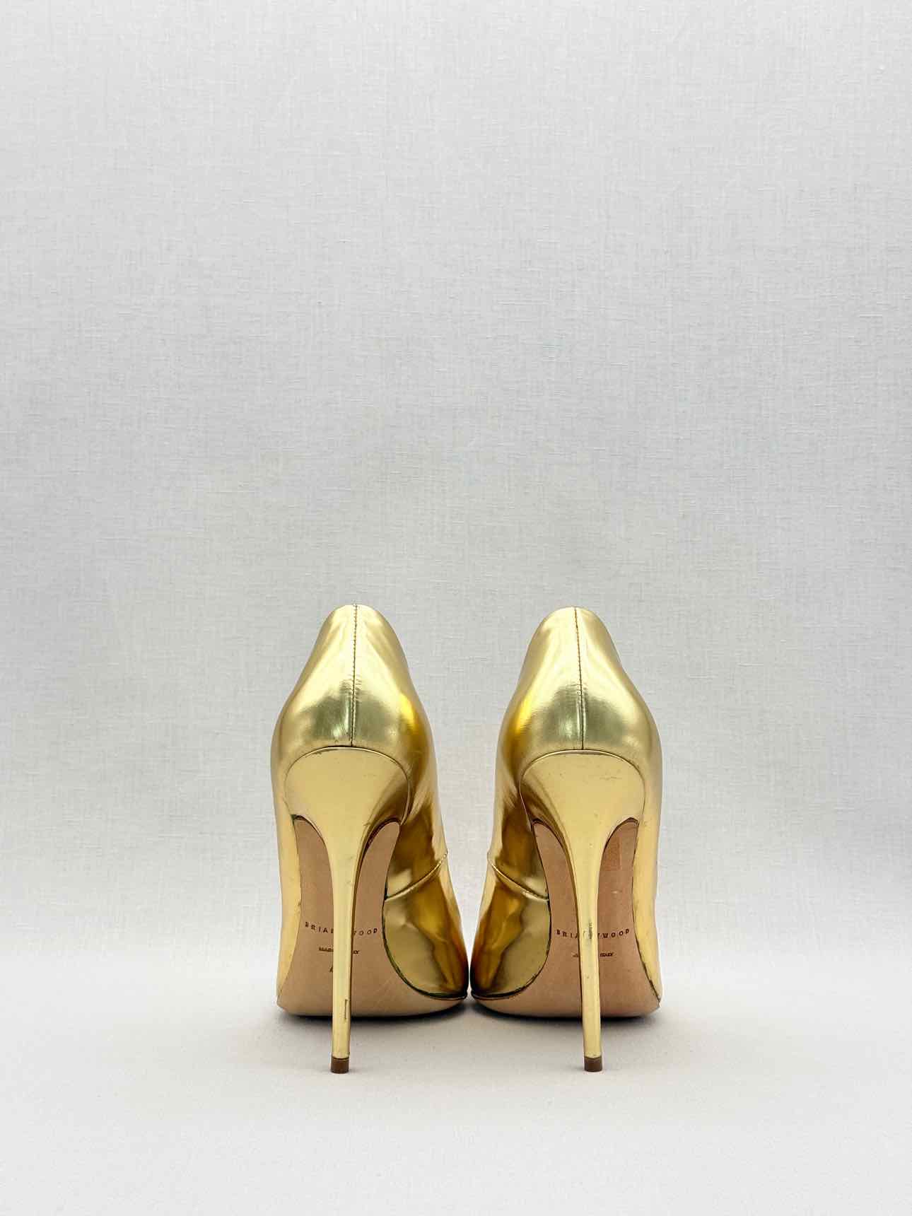 BRIAN ATWOOD SkyHigh Metallic Gold Size EU 40 Pumps