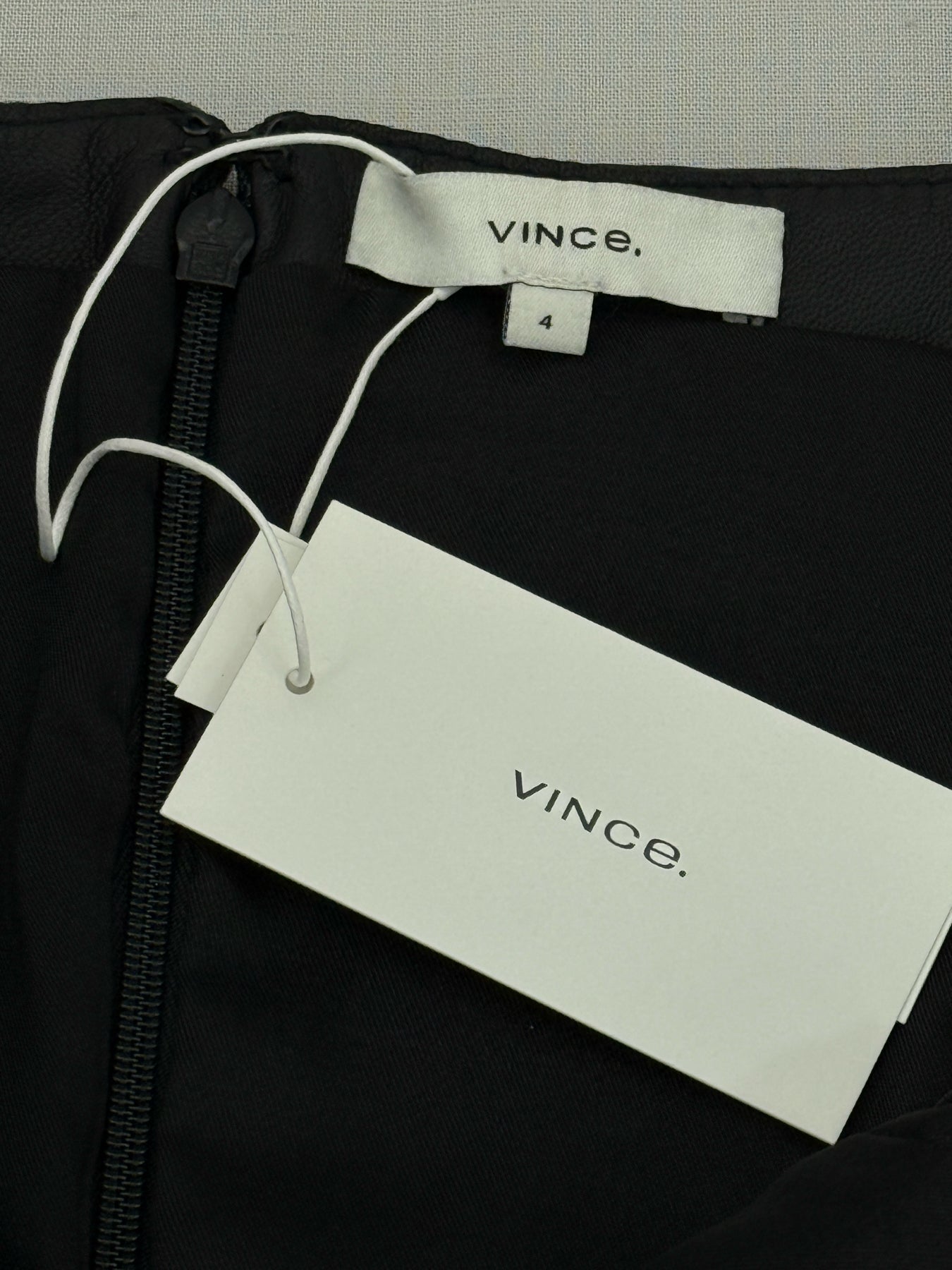 VINCE Black Size US 4 Midi Dress
