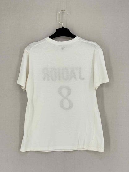 CHRISTIAN DIOR Off-white Size Small T-shirt