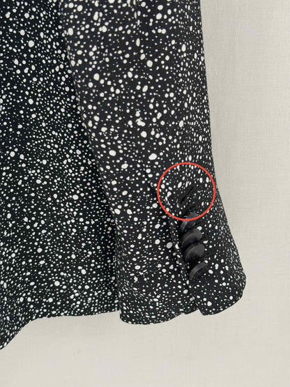 DIANE VON FURSTENBERG Galaxy Speckled Size US 8 Jacket