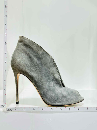 GIANVITO ROSSI Vamp Grey Size EU 42 Booties