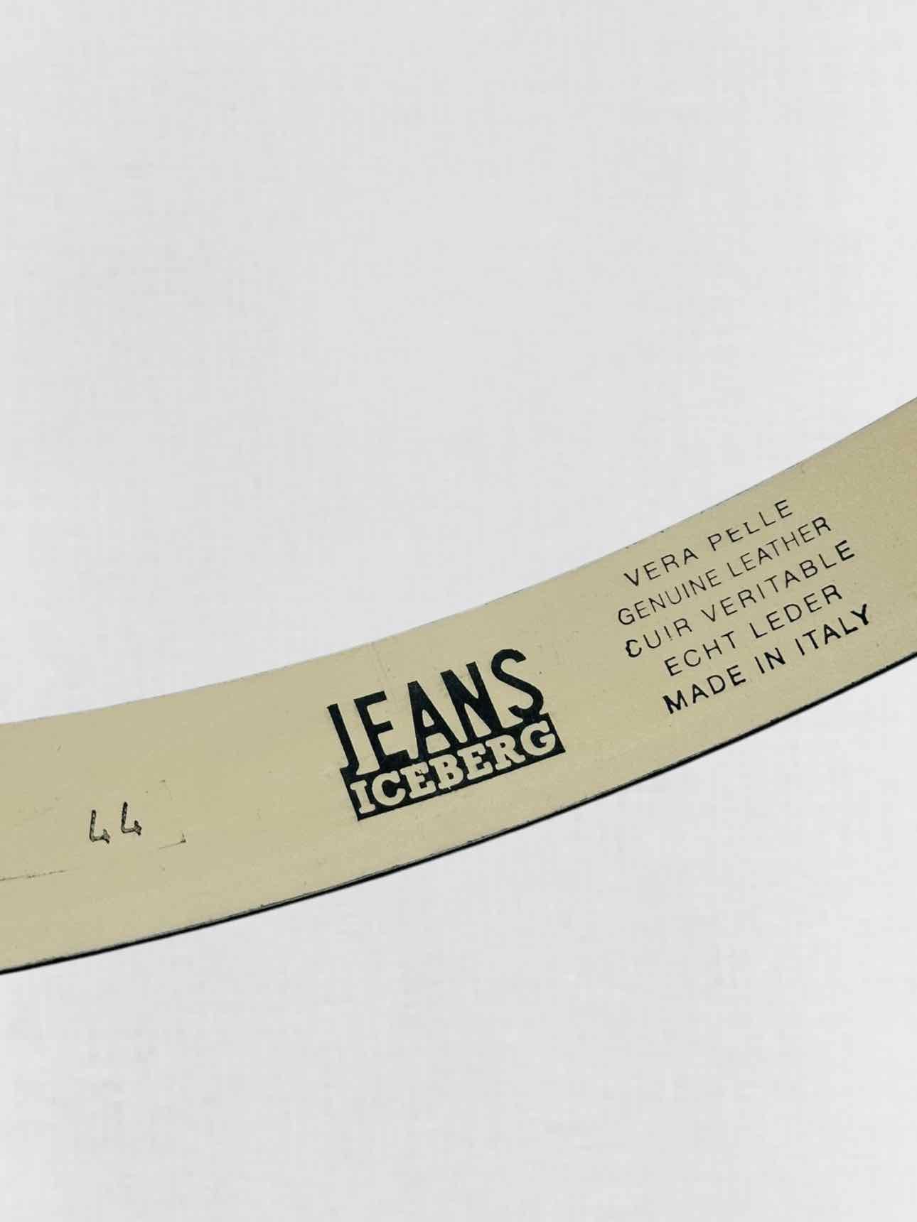 ICEBERG JEANS Black Belt