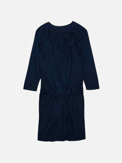 SANDRO Midnight Blue Size Small Knee Length Dress