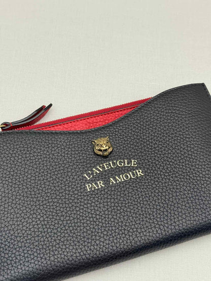 GUCCI Black Continental Wallet