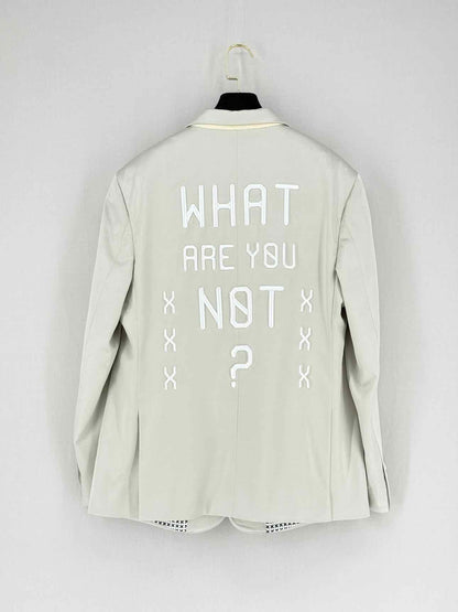 BLSSD Grey Embroidered Size Small Jacket