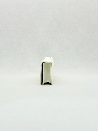 DIOR D-Bee White Clutch