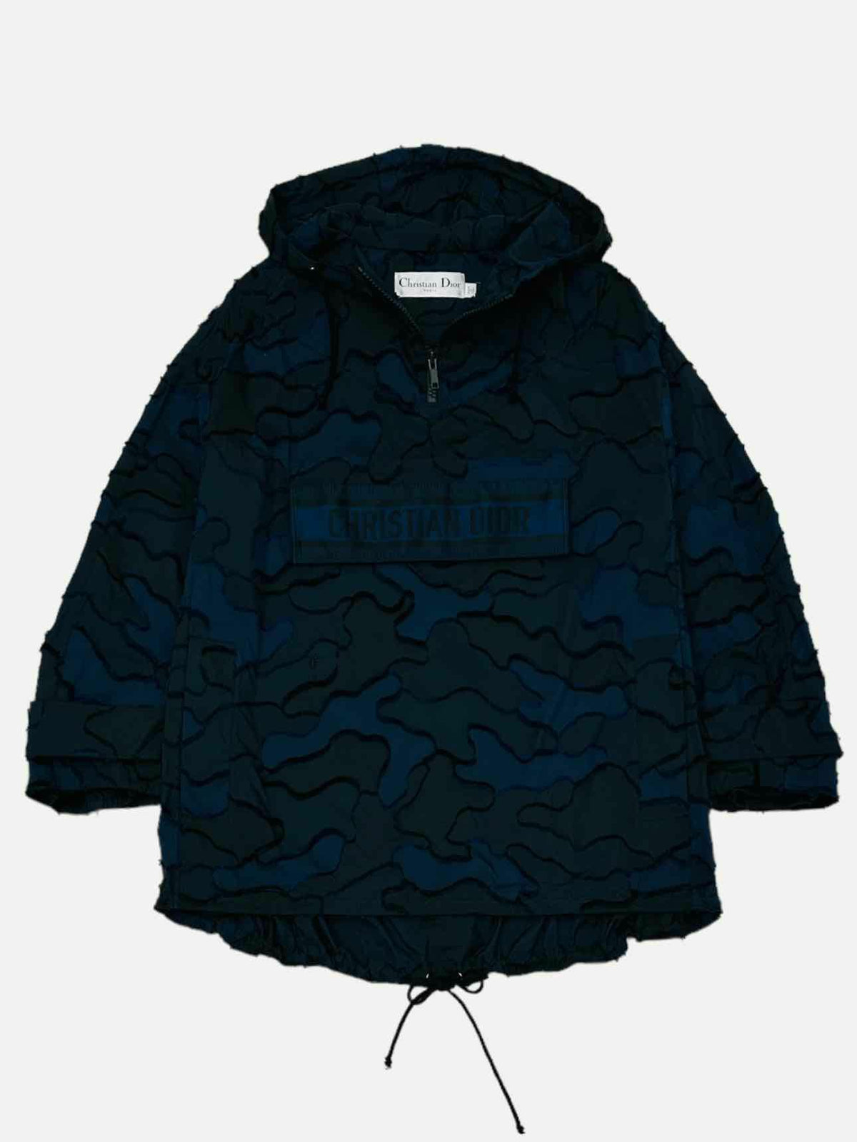 CHRISTIAN DIOR Hoodie Navy Blue Size XSmall Jacket