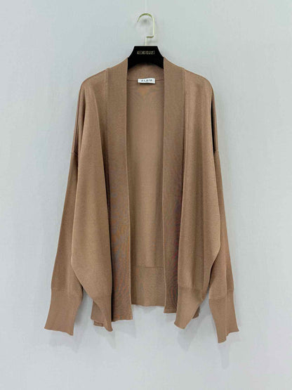 ALAIA Knitted Beige Size Small 2 PC Top