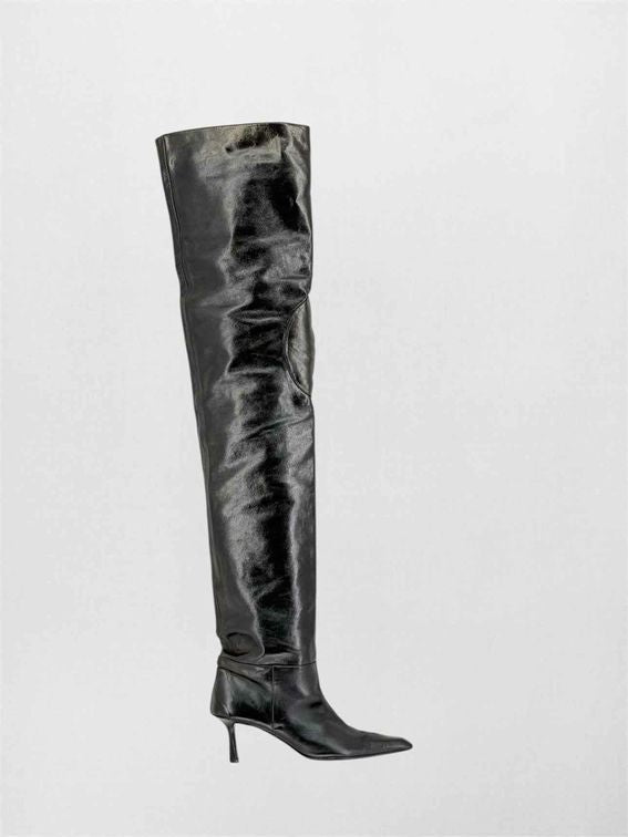ALEXANDER WANG Voila Black Size EU 41 Knee High Boots