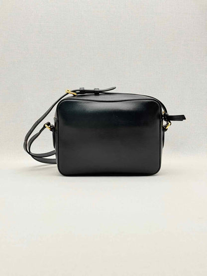 GUCCI Horsebit 1955 Black Shoulder Bag