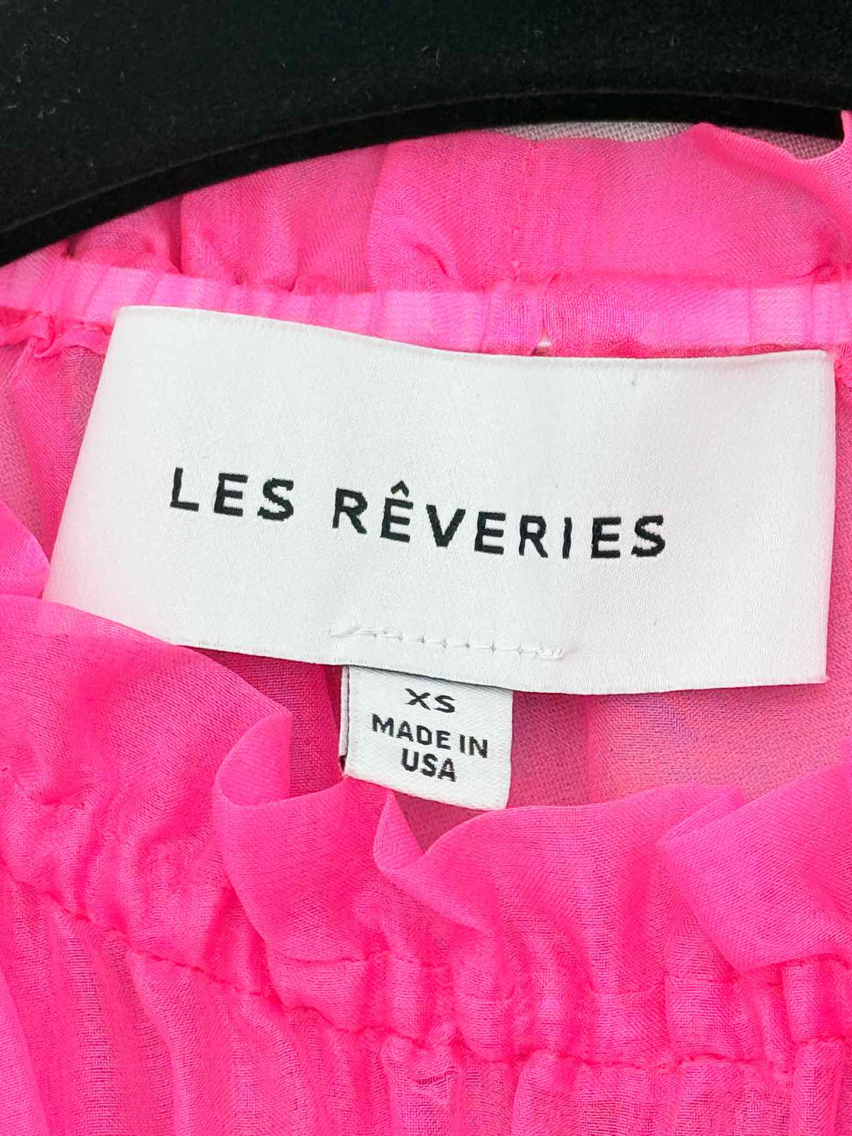 LES REVERIES Pink Size XSmall Top