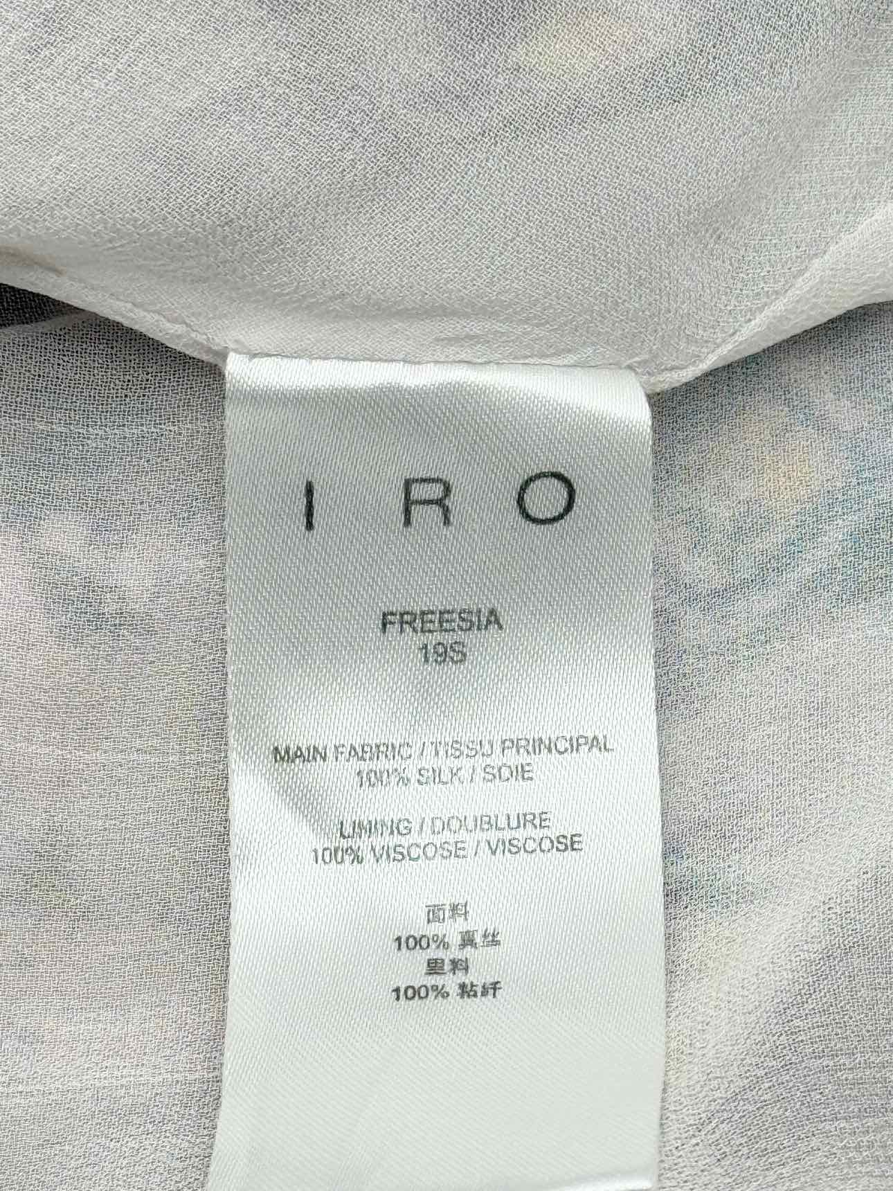 IRO Pink Multicolor Floral Print Size US 2 Short Dress