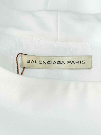 BALENCIAGA White Size US 6 Short Dress
