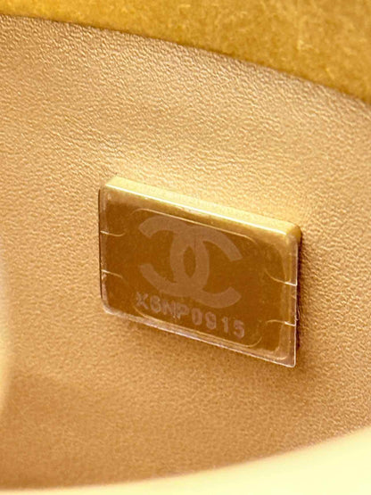 CHANEL Crown Box Black Quilted Vanity Case