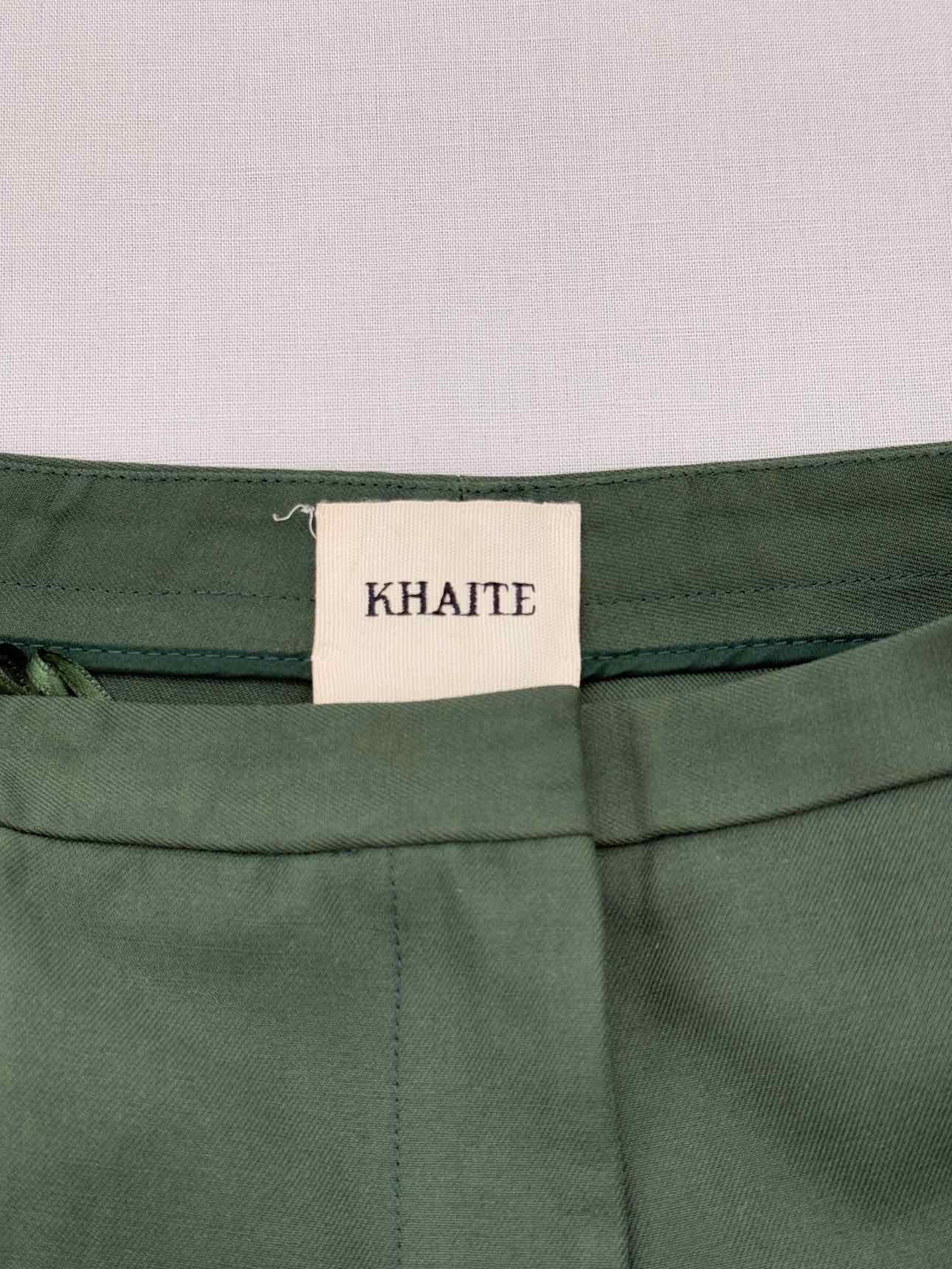 KHAITE Green Size US 6 Pants