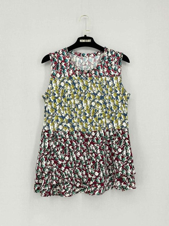 MARNI Commessa White Multicolor Size US 6 Top