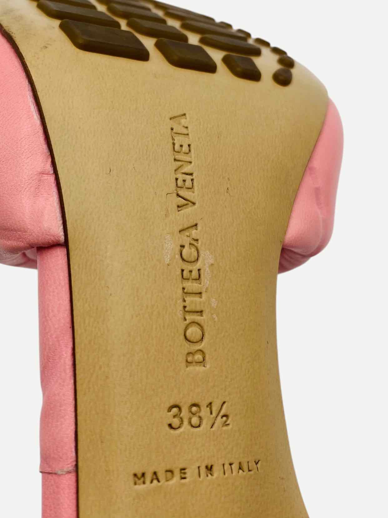 BOTTEGA VENETA Lido Pink Size EU 38.5 Mules