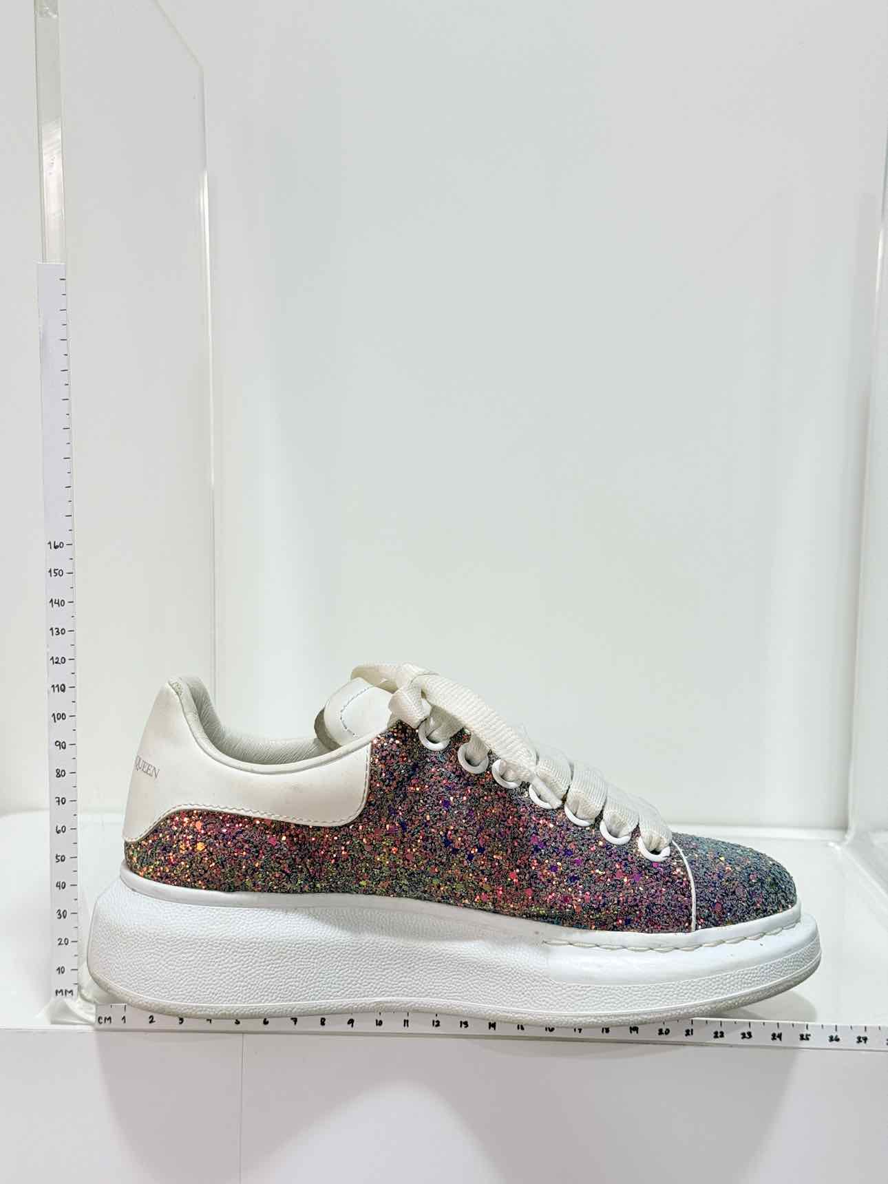 ALEXANDER MCQUEEN Pink Multicolor Size EU 35.5 Sneakers