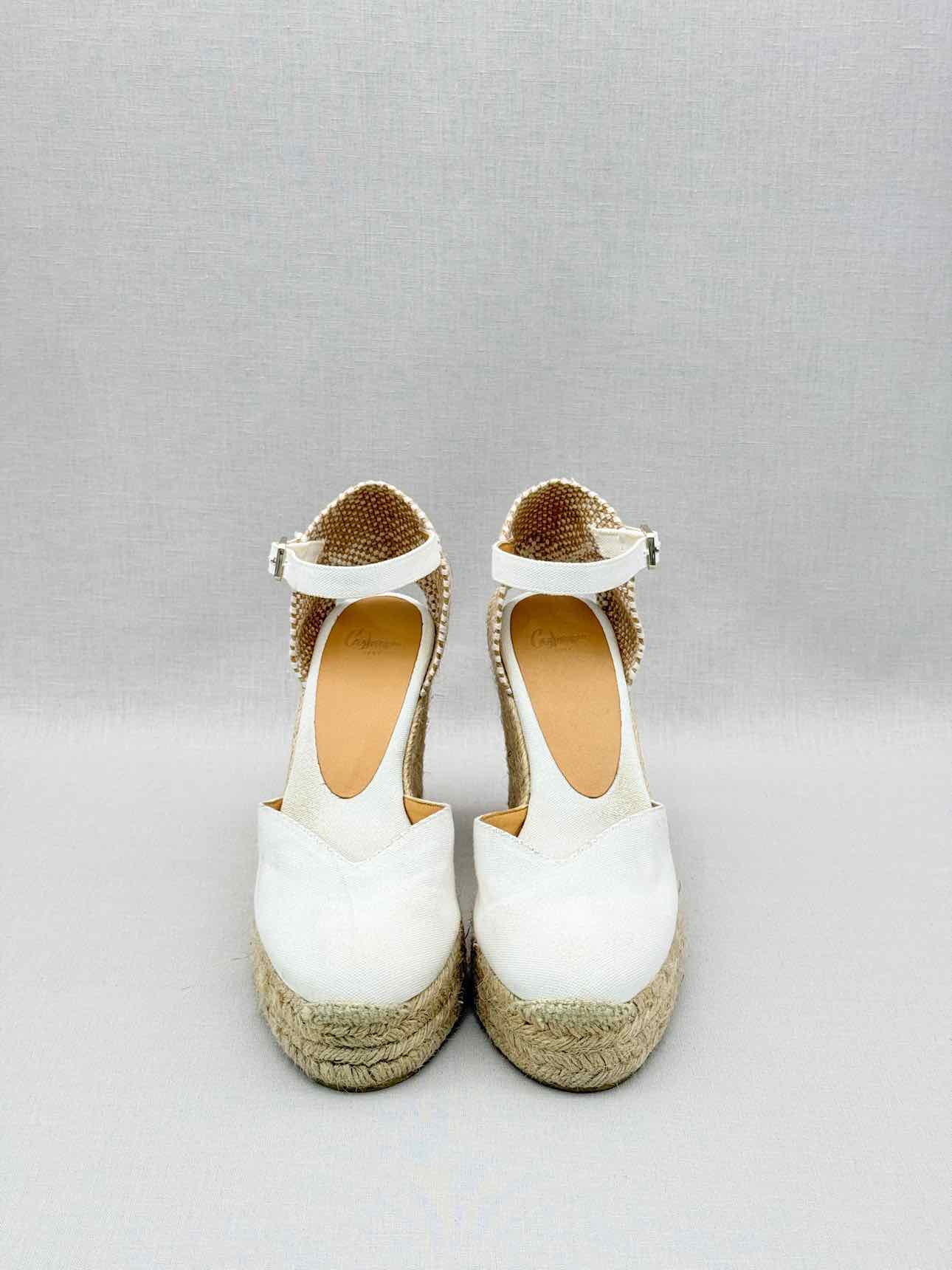 CASTANER Chiarita White Size EU 39 Wedges