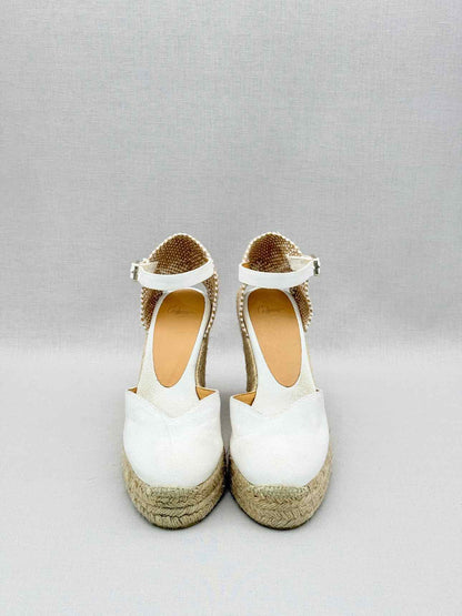 CASTANER Chiarita White Size EU 39 Wedges