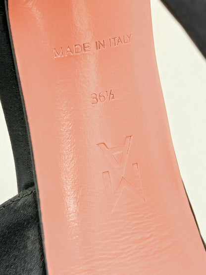 AMINA MUADDI Angelica Black Size EU 36.5 Pumps