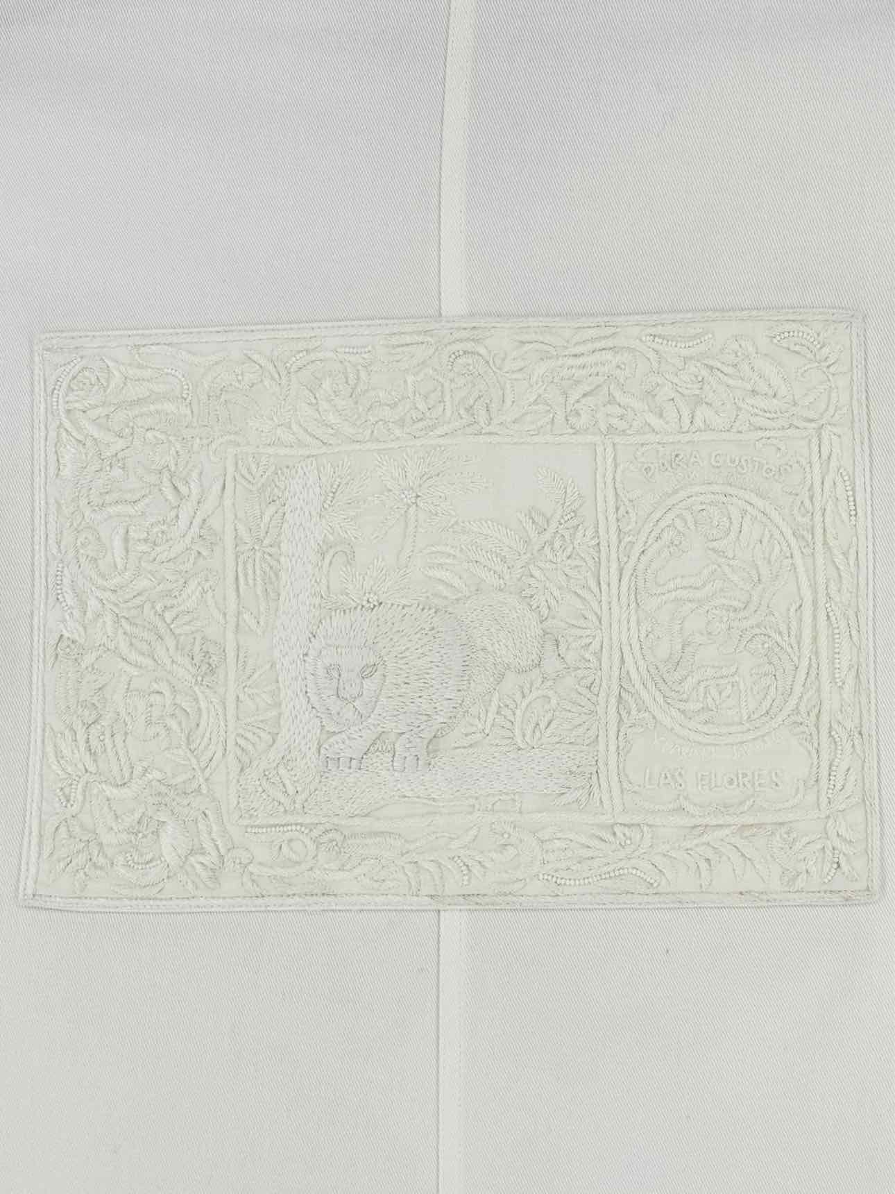 VALENTINO Off-white Embroidered Size US 2 Jacket