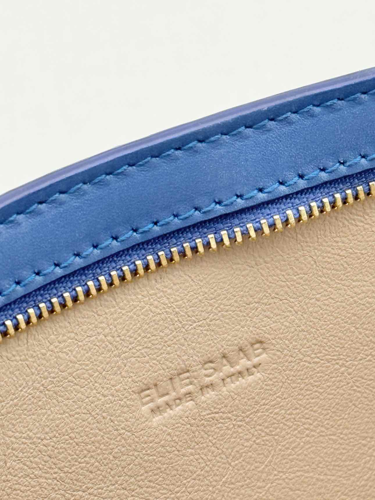 ELIE SAAB Blue Clutch
