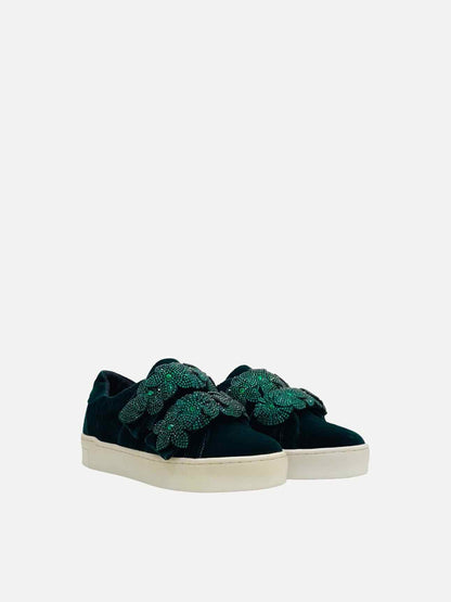 SUE COMMA BONNIE Dark Green Sneakers 36