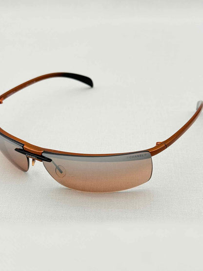 CHANEL Vintage Orange Sunglasses