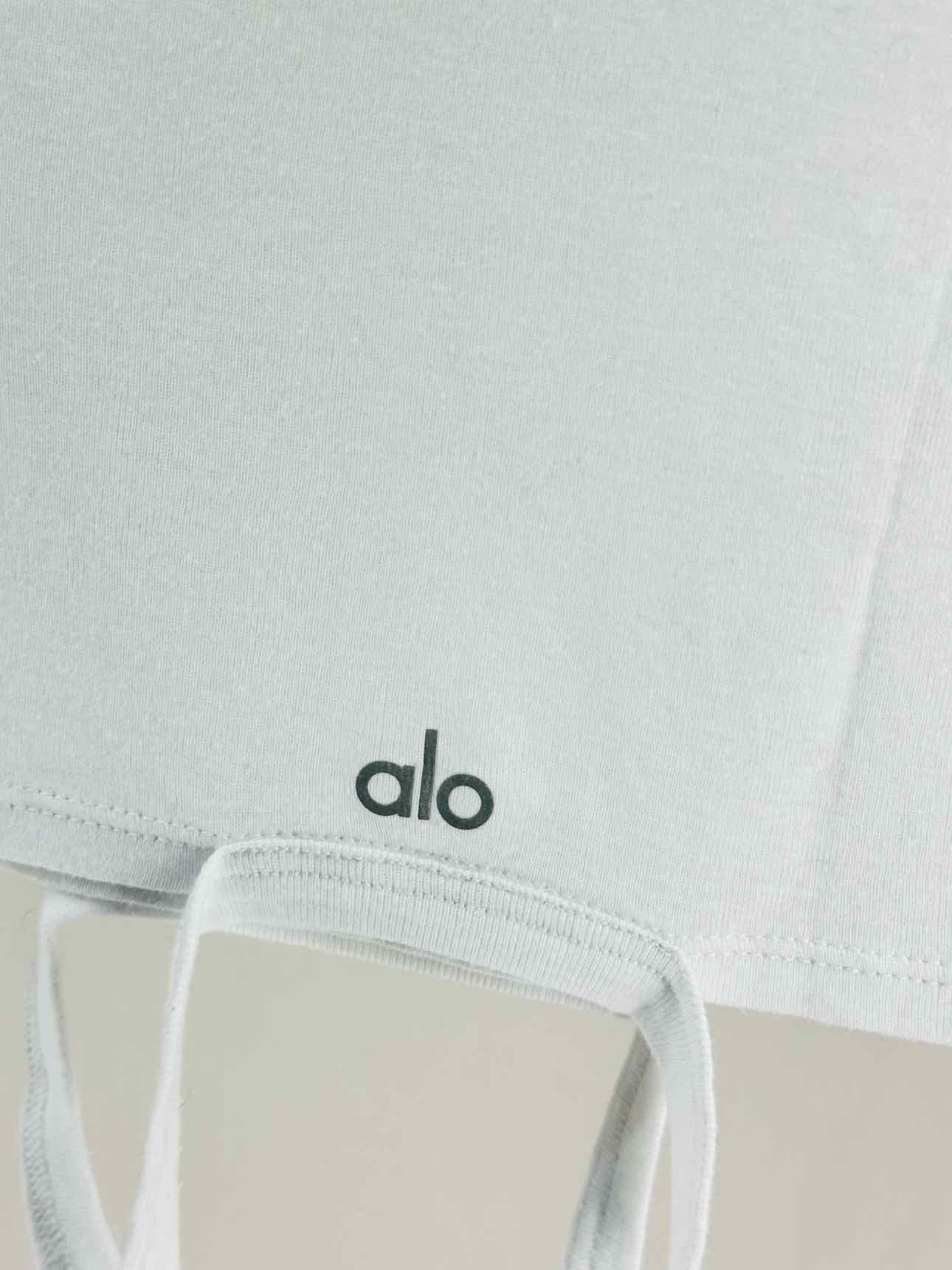 ALO Cropped White Size XSmall Top