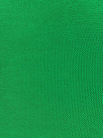 HUNZA G Bodycon Green Size One Size Short Dress