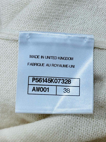 CHANEL Lion Embellieshed Cream Size US 6 Jumper