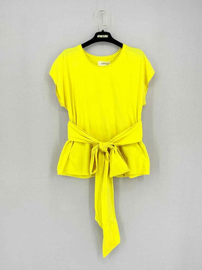 BA&SH Yellow Size US 8 Top