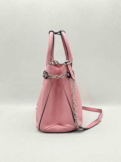BURBERRY Banner Pink Tote Bag