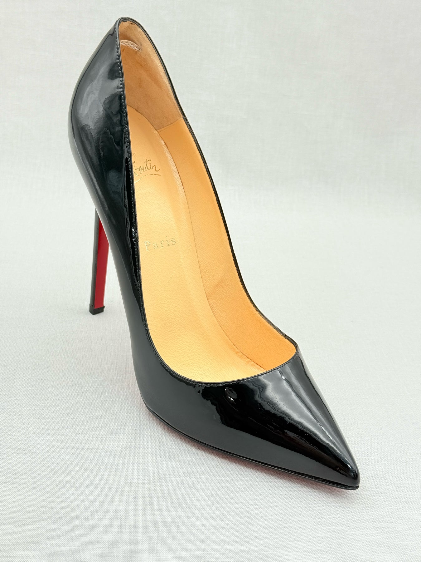 CHRISTIAN LOUBOUTIN Pigalle Black Size EU 41.5 Pumps