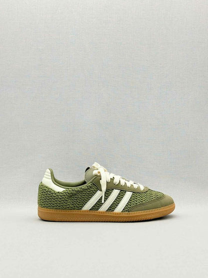 ADIDAS Samba OG Knit Green Size EU 38 Sneakers