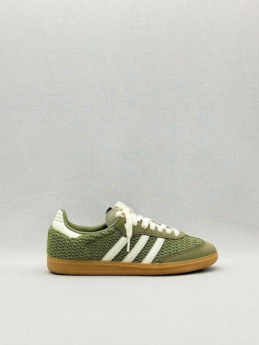 ADIDAS Samba OG Knit Green Size EU 38 Sneakers