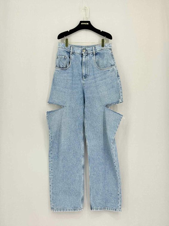MAISON MARGIELA High Rise Blue Size US 8 Jeans