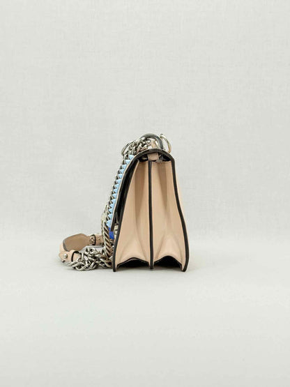FENDI Kan I Pink Multicolor Shoulder Bag
