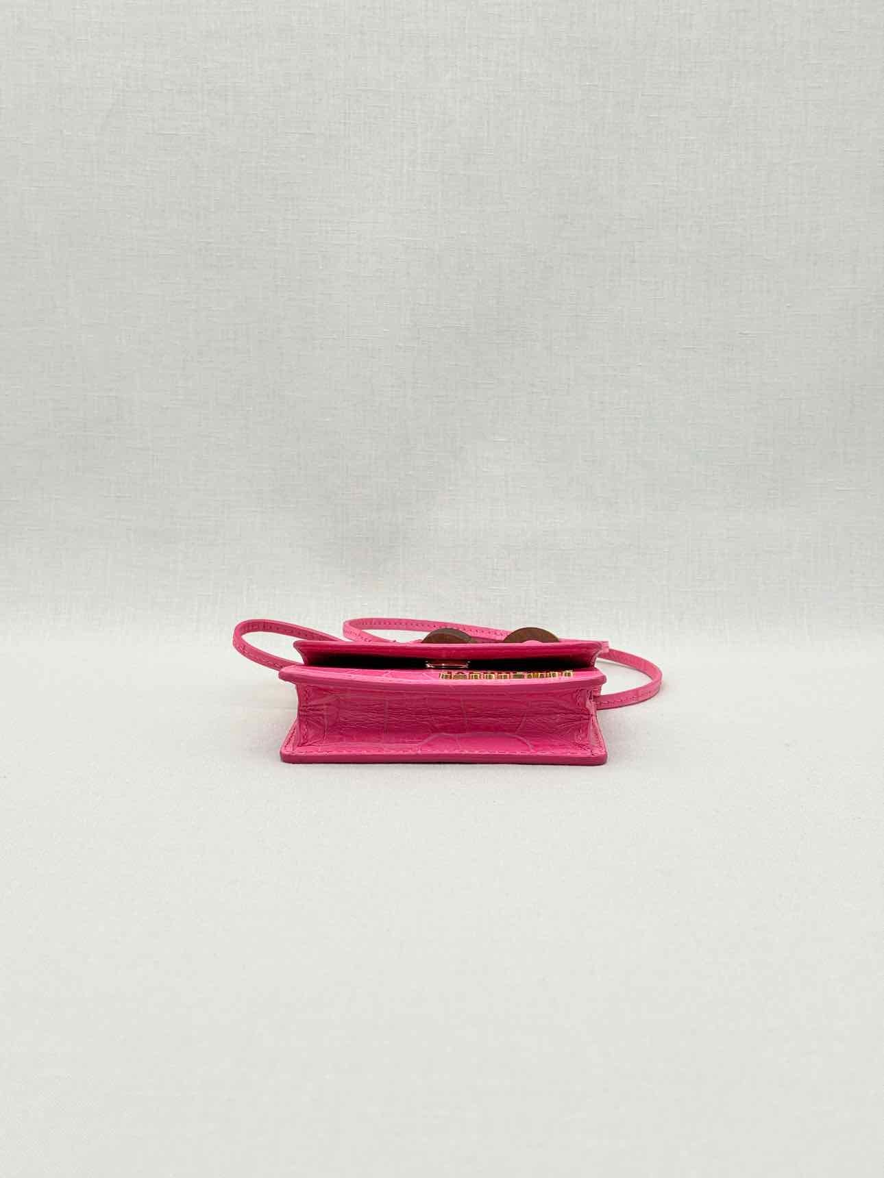 JACQUEMUS Le Riviera Pink Shoulder Bag