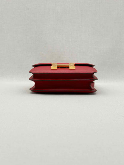 HERMES Constance Rouge Casaque Shoulder Bag