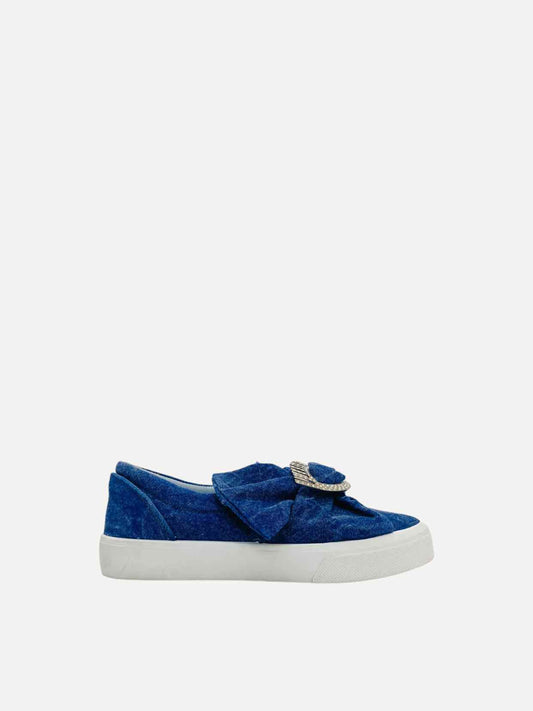 CHIARA FERRAGNI Slip On Blue Size EU 36 Sneakers