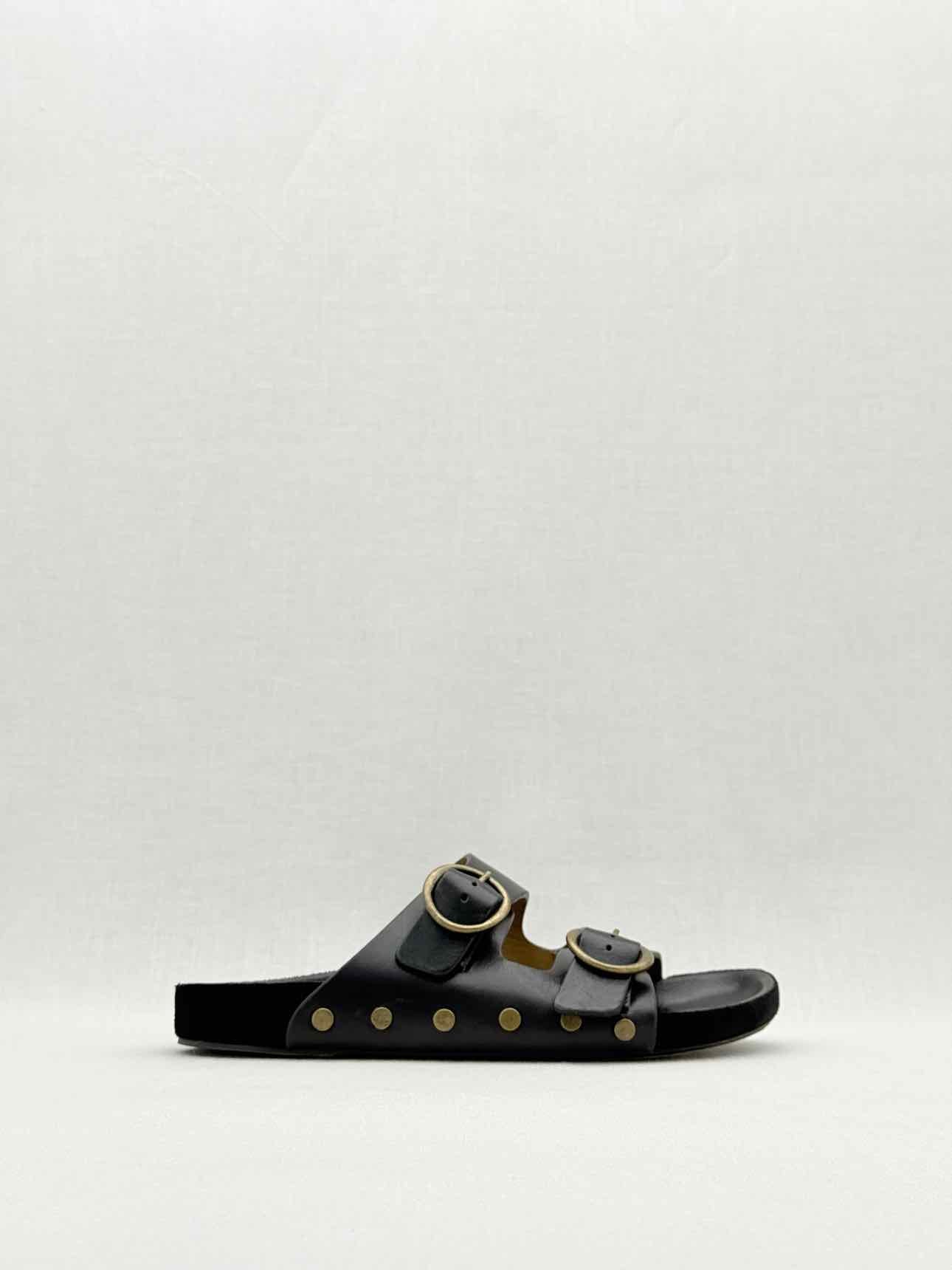 ISABEL MARANT Lennyo Black Size EU 39 Slides