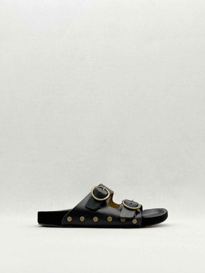 ISABEL MARANT Lennyo Black Size EU 39 Slides