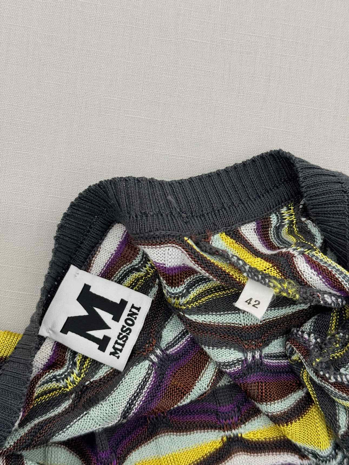 M MISSONI Black Multicolor Size US 6/8 Twinset