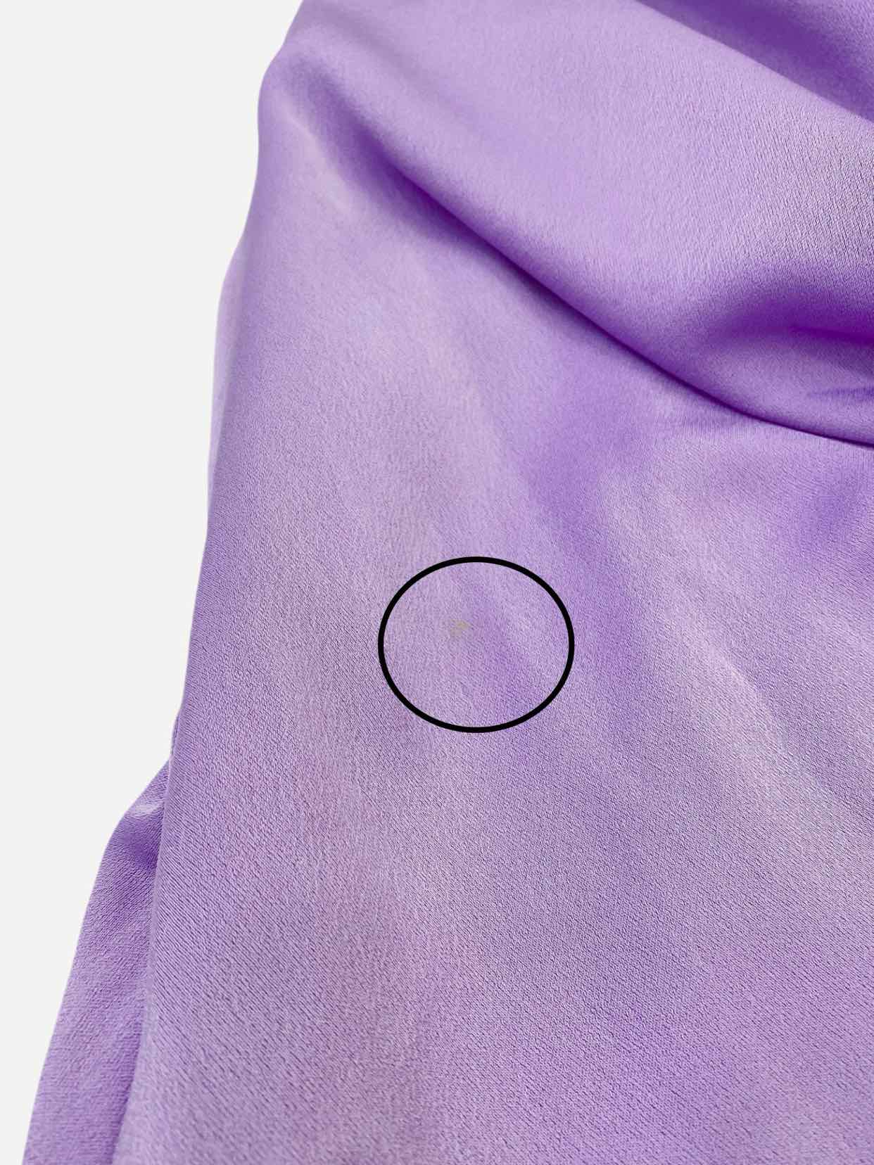 LK BENNETT Cape Sleeve Purple Cocktail Dress